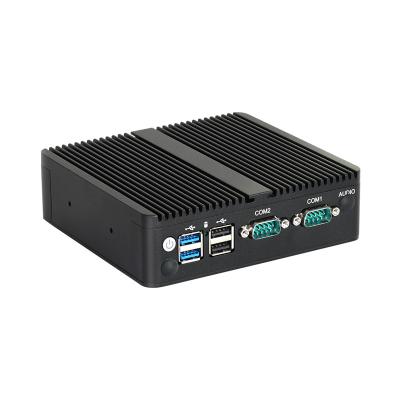 China DDR4 RAM 32GB Fanless PC Intel Celeron Series J6412 Processor Industrial Mini PC for sale