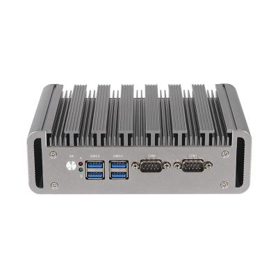 China Intel Core I5-6200U Fanless Mini Industrial PC met Dual RS232 COM Dual LAN DDR4 Te koop