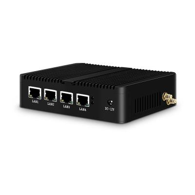 China Intel J1900 Mini PC Firewall PFsense 4 Gigabit LAN Windows 10 Supports Dual Display for sale