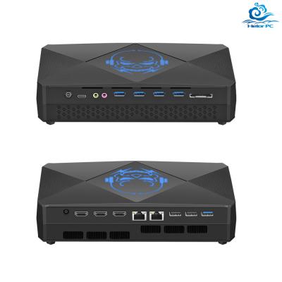 China Intel Core I9 11900H DDR4 Mini PC For Office With Three HDMI Support 4K Display for sale