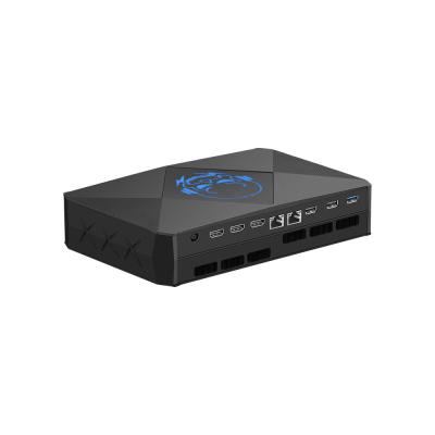 China Intel Core I9 11900H DDR4 Mini PC For Office With Three HDMI Support 4K Display for sale