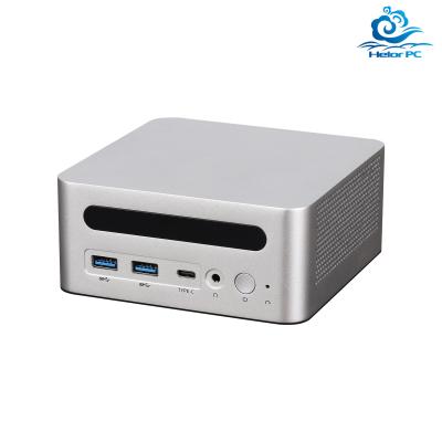 China AMD Gaming PC R7 8845HS Mini PC Dual LAN Dual DDR5 And USB 4.0 for sale