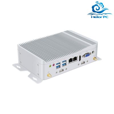 China Intel Core i3 Industrial Fanless PC Mini PC With GPIO And DDR4 16G 6COM for sale