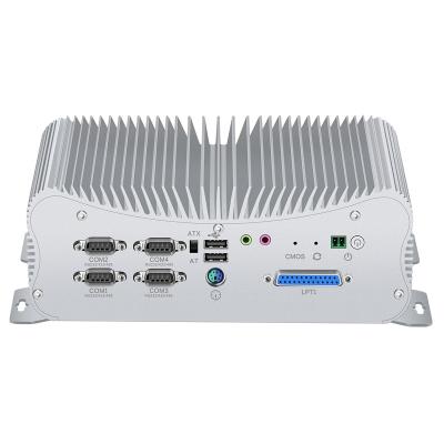 China Intel Core i5 Series Processors Fanless Industrial PC With Dual LAN 6 COM DDR4 RAM for sale