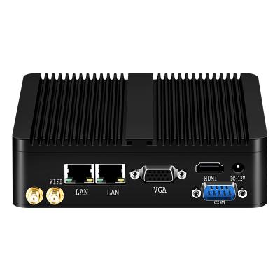 China Dual LAN Dual COM Fanless Industrial PC met Intel Celeron N-serie processors Te koop