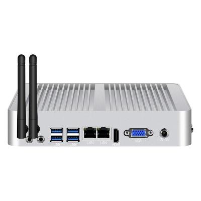 China Mini PC da série Intel Core i7 com LAN dupla, COM dupla e RAM DDR3L de canal único à venda