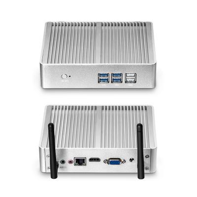 China Intel Celeron e Core Mini PC sem ventilador com DDR3 RAM 8GB Suporte de tela dupla à venda