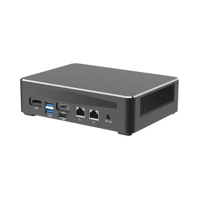 China 12th Generation Intel Core I7 1260p Mini PC With Dual LAN Dual HDMI DDR4 64GB for sale