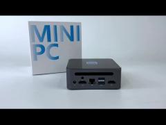 12th Generation N100 Processor Intel Mini PC DDR4 32GB With Single LAN Dual HDMI