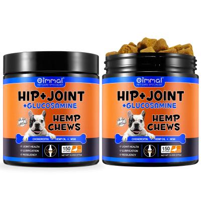 China Joint Health OIMMAI Private Label Natural Organic Pet Supplements, Dog Chondroitin Hip and Joint Soft Chews Pet Nutrition Supplements for sale