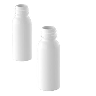 China Personal Care 30ml Round Vacuum Shoulder PET Bottle Spray Bottle Packing Bottle for sale