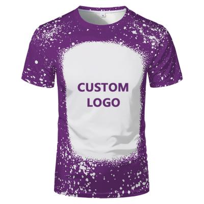 China 100% custom made QUICK DRY T-shirt polyester sports t-shirt sublimation printing empty t-shirt men best price for sale