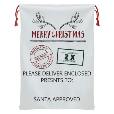 China Christmas Gift Bag Christmas Gift Bag Post Office Bag Special Delivery To Christamas Santa From The North Pole for sale