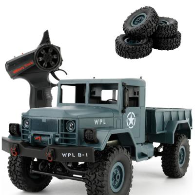 China 2.4G Military Toy 2.4G 4 Wheel Off-Road Hobby RC Truck Vehicle Wheel Drive Car RTR Remote Control Climbing Spare Parts KIT for sale