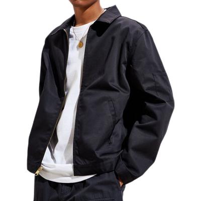 China Wholesale Customized Mens Logo Fashion Work Jackets QUICK DRY Cotton 100% With Sleeve Pocket for sale