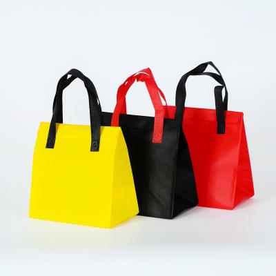 China Who respects the environment; Recyclable; Reusable Promotional Fancy Recycle Laminated Gift Bag Folding Non Woven Stock Non Woven Sack Bag for sale