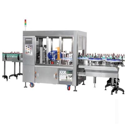 China Mineral Water Waterproof Vending Automatic Labeling Machine For Round Bottle for sale