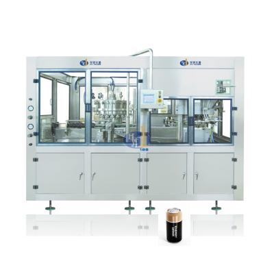 China Full Automatic Beverage Soft Drink Carbonated Drink Can Juce Beer Bottle Washing Filling Sealing Labeling And Packaging Machine for sale