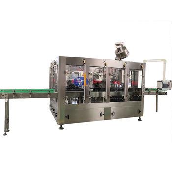 China Food Glass Bottle CSD Production Line Soda Water Bottling Machine Carbonated Beverage Filling for sale