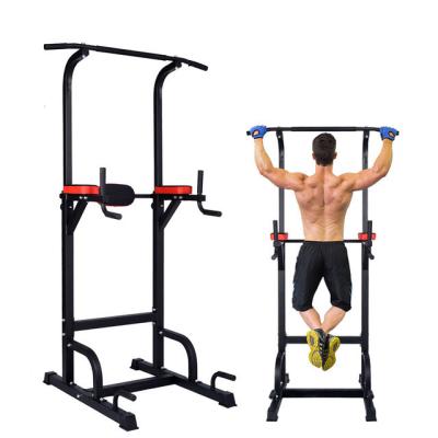 China Bodybuilding Workout Pull Up and Dip Station Adjustable Multifunctional Home Gym Fitness Equipment for sale