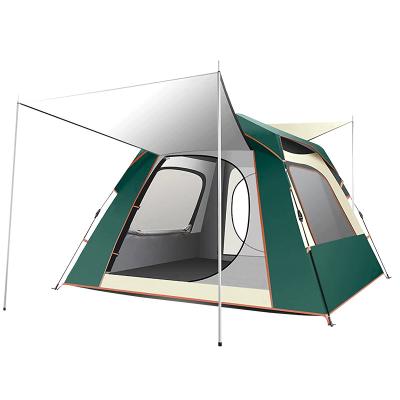 China Extended Type Automatic BENEFIT Sound 4 Person Camping Tent For 3 Person for sale