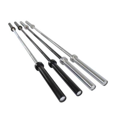 China Universal barbell 20kg bar 1.2/1.8/2.2m bar supporting 250kg with built-in copper sleeve for sale