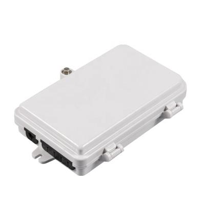 China FTTx FTTH FTTB FTTC 4 Core 4 SC Adapters Compact Outdoor FTTH Fiber Distribution Box Mini Fiber Optic Terminal Box for sale