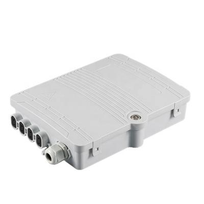 China Outdoor Indoor/Outdoor 8 Core Fiber Optic Distribution Box for sale