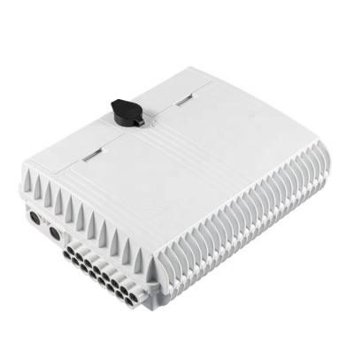 China 16 core indoor/outdoor distribution box for outdoor cassette PLC splitter fiber optic distribution box for sale