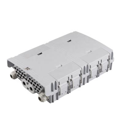 China Indoor / Outdoor 96 Core FTTX Outdoor Distribution Box 24 24 SC Fiber Optic Distribution Box Adapters for sale