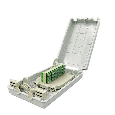 China High Quality Competitive Price 24F FTTH Fiber Optic Termination Box 6 Core 12 Core 24 Core Indoor Gray for sale