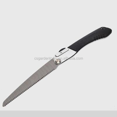 China Eco-friendly 65# 180mm Mini Shaft Cutting Japanese Folding Hand Saw for sale