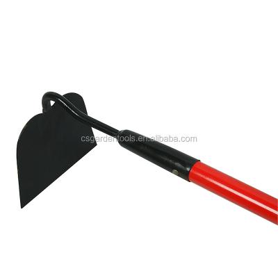 China Eco-friendly 45# Steel Head Garden Hoe Rake For Hay With Plastic Handle for sale