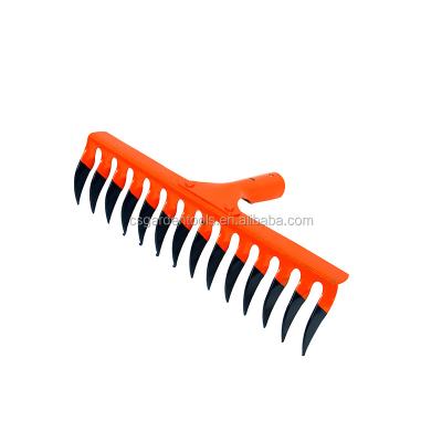 China 2.5mm 12T A3 Farm Hay Garden Clearing Tool Eco-friendly Steel Grass Rake for sale