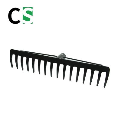 China Eco-friendly Garden Iron Rake Navigates Different Types Of Lawn Grass for sale