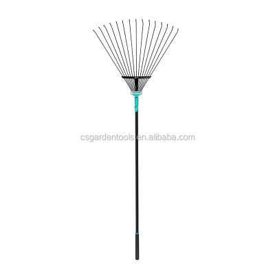 China 45# Teeth Eco - Friendly Steel Sheet Grabber 15 Handle Concrete Short Rake for sale