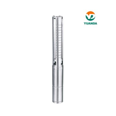 China Water Suppply Stainless Steel DC Solar Water Pump 1.25 Inch for sale