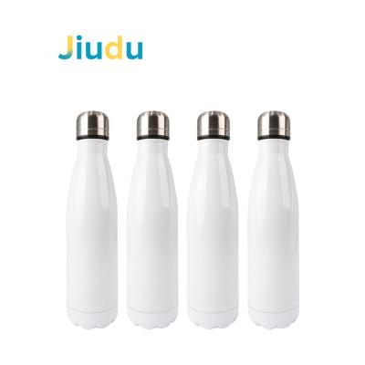 China Hot Double Wall 304 Stainless Steel Professional Customization Viable Vacuum Insulated Thermal Flask Sports Cola Water Bottles for sale