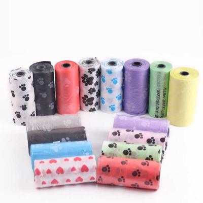 China Viable Pet Printing Garbage Sack Portable Dog Poop Bag Pet Poop Extinguishing Bag for sale