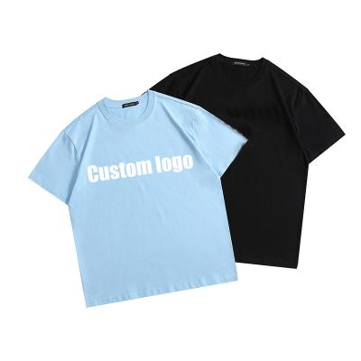 China Custom Printing High Quality Men's T-shirt Unisex Graphic T-shirts Men's T-shirts Mens Breathable Empty Heavy Cotton T-shirt for sale