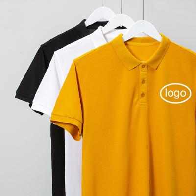 China Wholesale Men's T-Shirts Wholesale Sublimation Plain Golf Shirt High Quality Men's Polyester Golf Polo T-Shirt Breathable Shipping And Handling for sale