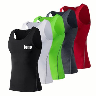 China Manufacturer Casual Custom Logo Gym Fitness Mens Stringer Beach OEM Low Price Custom Print Tank Top Sport Wear Fabric Tank Top for sale