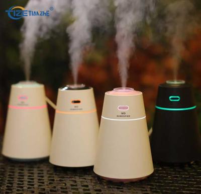 China Multi Color Car Led Light Usb Portable Desktop Arom A Diffuser Air Humidifier For Room/Office/Home for sale