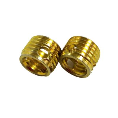 China Automotive Industry Low Price Wholesale Cast-in Threaded Stainless Inserts Brass Nut Inserts for sale