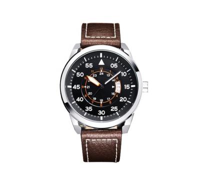 China Auto Date Fashion Luxury Sports Wristwatches For Men Japanese Quartz Movement Customize Leather Watches for sale