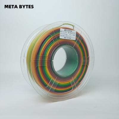 China META BYTES Rainbow Color New 3d Printing Filament 1.75mm 2.85mm 3.00mm Pla Filament For FDM PRINTERS 09 PLA Rainbow for sale