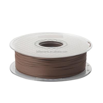 China New Hot Pla 3d Printer Filament 1.75mm 2.85mm 3.00mm Sandal Wood Filled 04 Filament Pla 3d Printer for sale