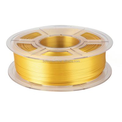 China Gold Color Pla 1.75 Pro Silk 3D Filament Pla 1.75 For Most FDM 3D Printers 03 Silk Gold for sale