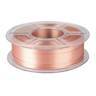 China PLA Plus 3D Printing Plastic Pla Filament 1.75 For FDM 3D Silk 03 Rose Gold Printer for sale