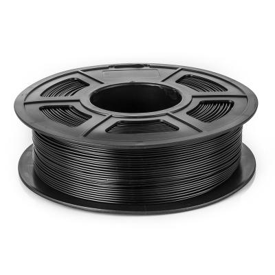 China Best selling black petg filament 3d printer plastic rod for 3d printing 01 PETG black for sale